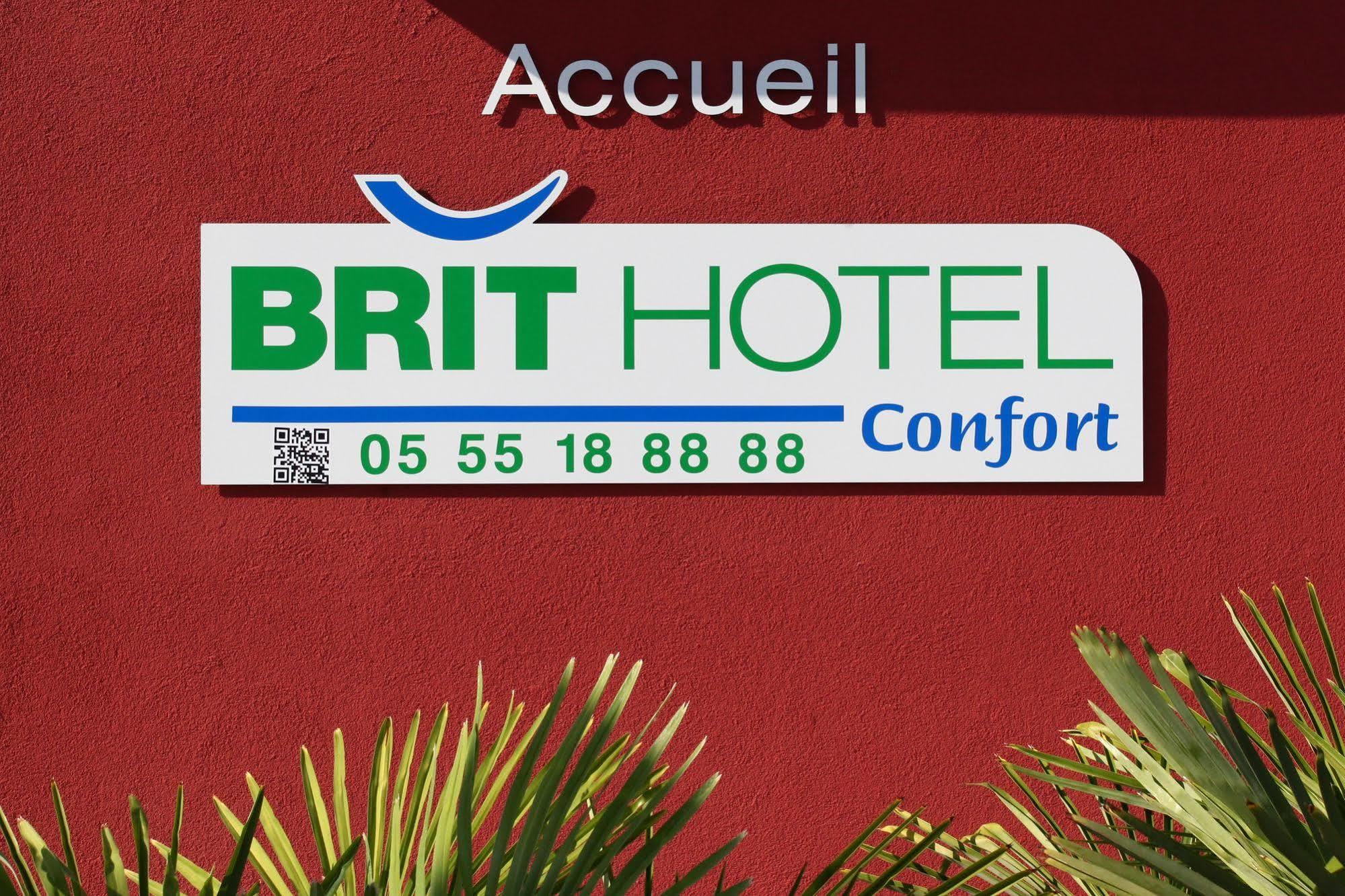 Brit Hotel Brive La Gaillarde - Restaurant La Limousine Malemort Exteriér fotografie